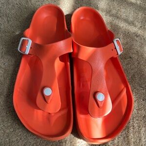 Birkenstock EVA Gizeh, orange, women’s 11/EUR 42